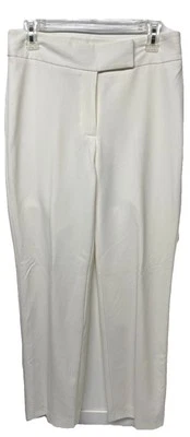 Uniform John Paul Richard Ivory Stretch Dress Pants Size 8 - Image 1 of 4