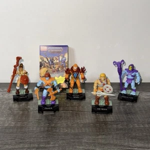 MEGA Bloks Construx He-Man Skeletor Teela Faker Beast Man 5 Action Figures GDV86 - Picture 1 of 7