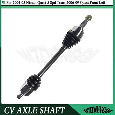 Front Left LH CV Axle Joint Assembly for Nissan Quest SE SL 3.5L V6 2004-2009 — 第 1/4 张图片