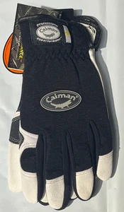 Durable Leather Mechanics Construction Protective Comfortable Work Gloves LARGE - Picture 1 of 4