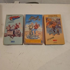 Smokey And The Bandit 1 & II & 3 Lot VHS 1977, 80, 83 Comedy Rare original MCA - Imagen 1 de 4