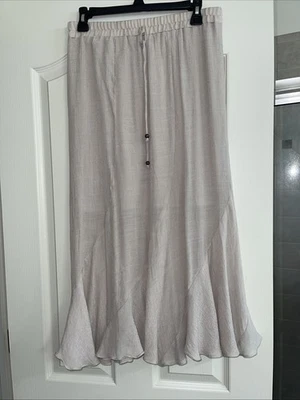 Maxi falda de gasa Foto 1 de 4