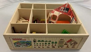 Beleduc Woody Click Doos met Houten Onderdelen Sammlung Konvolut Mix Holzteile - Bild 1 von 3