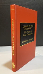 1990 1st Edition "ORDER IN THE UNIVERSE: THE FILMS OF JOHN CARPENTER" *SIGNED - Picture 1 of 14