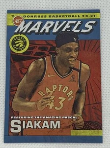 2020-21 Panini Donruss Net Marvels Pascal Siakam #3 Toronto Raptors - Imagen 1 de 2