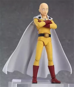Anime Figur Figma 310 One Punch Man Saitama PVC Actionfigur Anime mit Box - Bild 1 von 6