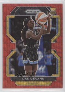 2022 Panini Prizm WNBA Ruby Wave Prizm Dana Evans #149 Rookie RC