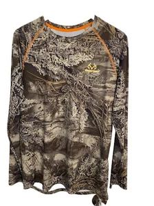 Realtree Herren MAX-1 XT Langarm Camouflage Tee Hirsch Jagd Outdoor Gr. S / 34 / 36 - Bild 1 von 7