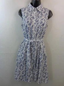Tommy Hilfiger Dress Women's 2 Line Blend Sleeveless Shirt Dress - Picture 1 of 15