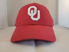 Oklahoma Sooners Baseball Hat OU Nike NCAA Red One Size Fits All 