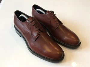 Oxford To Boot New York para hombre de cuero coñac fiordo con cordones talla 9 - Imagen 1 de 7