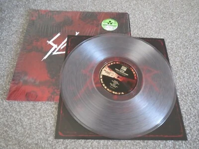 SLAYER -WORLD PAINTED BLOOD- AWESOME MEGA RARE CLEAR LP VINYL POSTER NUMBERED - Image 1 of 4