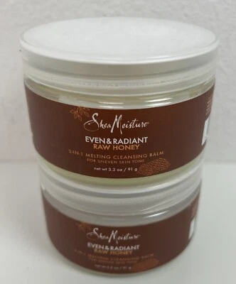 2X-Almohadillas tónicas exfoliantes diarias de miel cruda uniforme y radiante hidratante de karité 30ct ea Foto 1 de 2