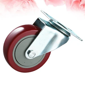 2 PCS Workbench Casters Wheels Small Caster Wheels Furniture Wheels Bed Castors - Picture 1 of 12