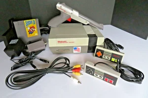 1985 NINTENDO® Entertainment System Video Game NES Console W/SUPER MARIO BROS. 3 - Picture 1 of 12