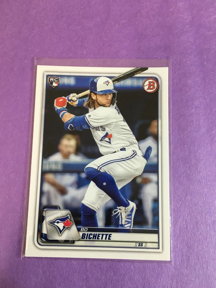 F167,366 2020 Bowman #52 Bo Bichette RC Toronto Blue Jays - Изображение 1 из 1
