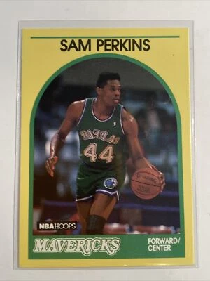 1990 Hoops 100 Superstars #22 Sam Perkins - Image 1 of 2