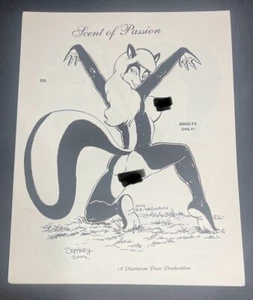 Scent Of Passion Zephery Hughes Platinum Paw Production 2002 Art Portfolio - Picture 1 of 7