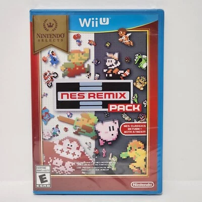 NES Remix Pack (Nintendo Wii U, 2014) Game Brand New Factory Sealed  - Image 1 of 4