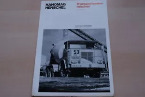 222812) Hanomag Henschel camion F 261 221 S BM prospetto 08/1971 - Foto 1 di 1