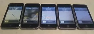 Lot of 5 Apple iPod Touch 2nd Gen A1288 8GB Black - LCD ISSUES - READ BELOW - Picture 1 of 6