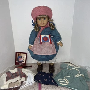 American Girl Kirsten Larson Doll Lot With Extra Clothes And Book - Picture 1 of 13