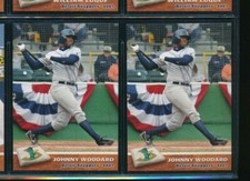 Lot (2) 2007 Grandstand #7 Johnny Woodard Beloit Snappers (CA52) SWSW6 