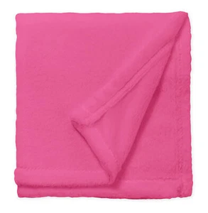 Kuscheldecke Flauschig 230x270 cm rosa kuschelig Tagesdecke Flanell Fleecedecke - Bild 1 von 6