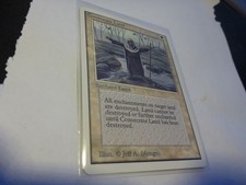 CONSECRATE LAND UNLIMITED EDTN  MTG MAGIC CARD NEAR MINT / UNPLAYED.