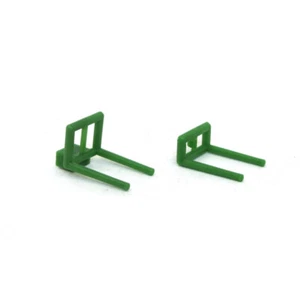 Standi Toys 1/64 Green Plastic Loader Forks with Rear Hitch Bale Mover ST347 - Picture 1 of 1