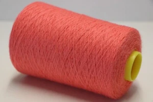 B56 (79,96€/kg) 250g BABY ALPAKA / KASCHMIR MELONE (15/2) Zwirn Wool Stick Garn - Bild 1 von 6