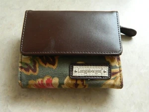 Billetera con cremallera Longaberger para mujer - Imagen 1 de 4