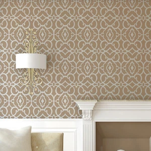 Plantilla de pared con patrón geométrico todoter Emily para decoración hágalo usted mismo fondo de pantalla aspecto - Imagen 1 de 3