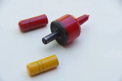 Plantilla Peening Scythe - Guía de ángulo de endurecimiento de trabajo de hoja - Hecho en Austria Foto 1 de 3