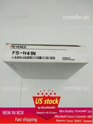 1pcs KEYENCE FS-N41N Fiber Optic Sensors FSN41N New In Box One Free Shipping - Image 1 of 4