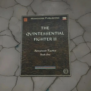 The Quintessential Fighter 2 Mongoose Publishing D&D 3.5 Compatible #4401 - Picture 1 of 15