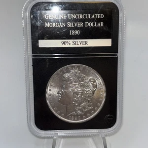 Dólar de plata Morgan de $1 de 1890 - Imagen 1 de 4