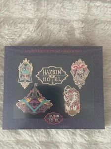 EXKLUSIV Hazbin Hotel SEASON 2 (5) Pin Set Limited VOX VELVETTE VALENTINO - Bild 1 von 2
