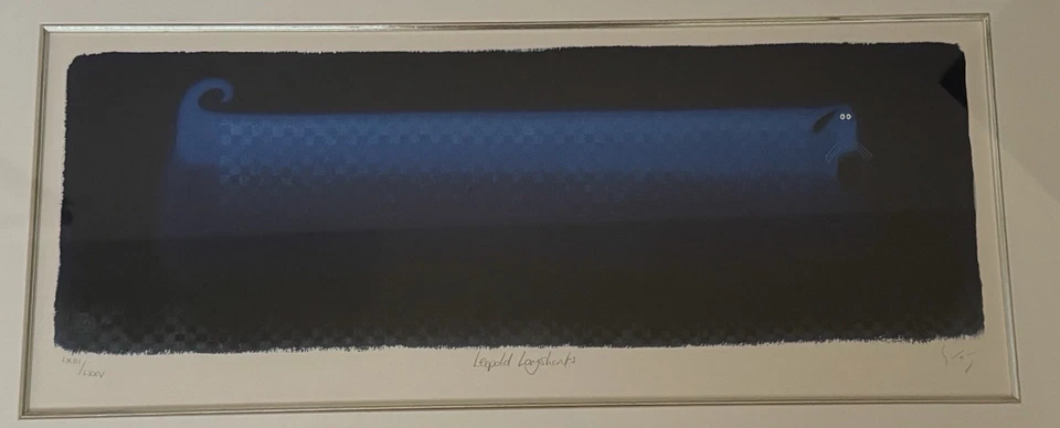 Govinder Nazran - Leopald Longshanks - Edición Limitada Nota Impresión No. 63/75 Foto 1 de 4