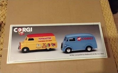 CORGI - 97746 - BEDFORD CA / MORRIS J VANS / EDIÇÃO LIMITADA / TOYMASTER - Imagem 1 de 3