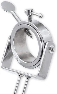 SOPORTE JAMONERO INOX PRO PLEGABLE CABEZAL GIRATORIO 3C - Foto 1 di 12