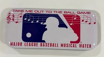 NWT VTG 1995 Cleveland Indians Chief Musical Watch-Take Me Out To The Ball Game - Image 1 of 4