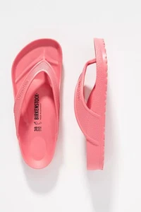 NEW Birkenstock Honolulu EVA Coral Watermelon Pink Regular Fit Sz 10 / 41 Womens - Picture 1 of 9