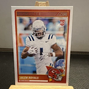 Score 2025 Jalen Royals Kansas City Chiefs n. 8 Rookie RC  - Foto 1 di 2