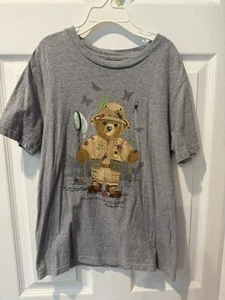 boys ralph lauren size 8 Teddy Bear T Shirt - Picture 1 of 4