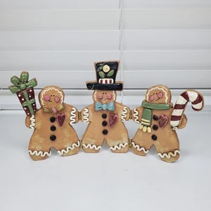 Kurt S. Adler Gingerbread Junction 3 Gingerbread Screen Holiday Christmas - Picture 1 of 5