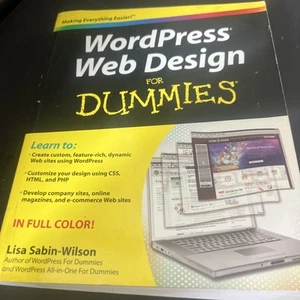WordPress Web Design for Dummies by Sabin-Wilson, Lisa - Picture 1 of 6
