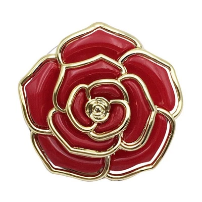 1 pieza Bolso Plegable Patrón Rosa Bolso de Mano Bolso Mesa Colgador Gancho Soporte Monedero Han SE Foto 1 de 4