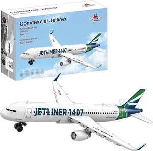 Jetliner Building Block Set - 133 Pcs - Picture 1 of 5