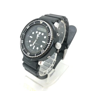 [w2228] SEIKO Hybrid diver H558-5000 150m ARNIE ANA-DIGI New battery EX/VG - Picture 1 of 18